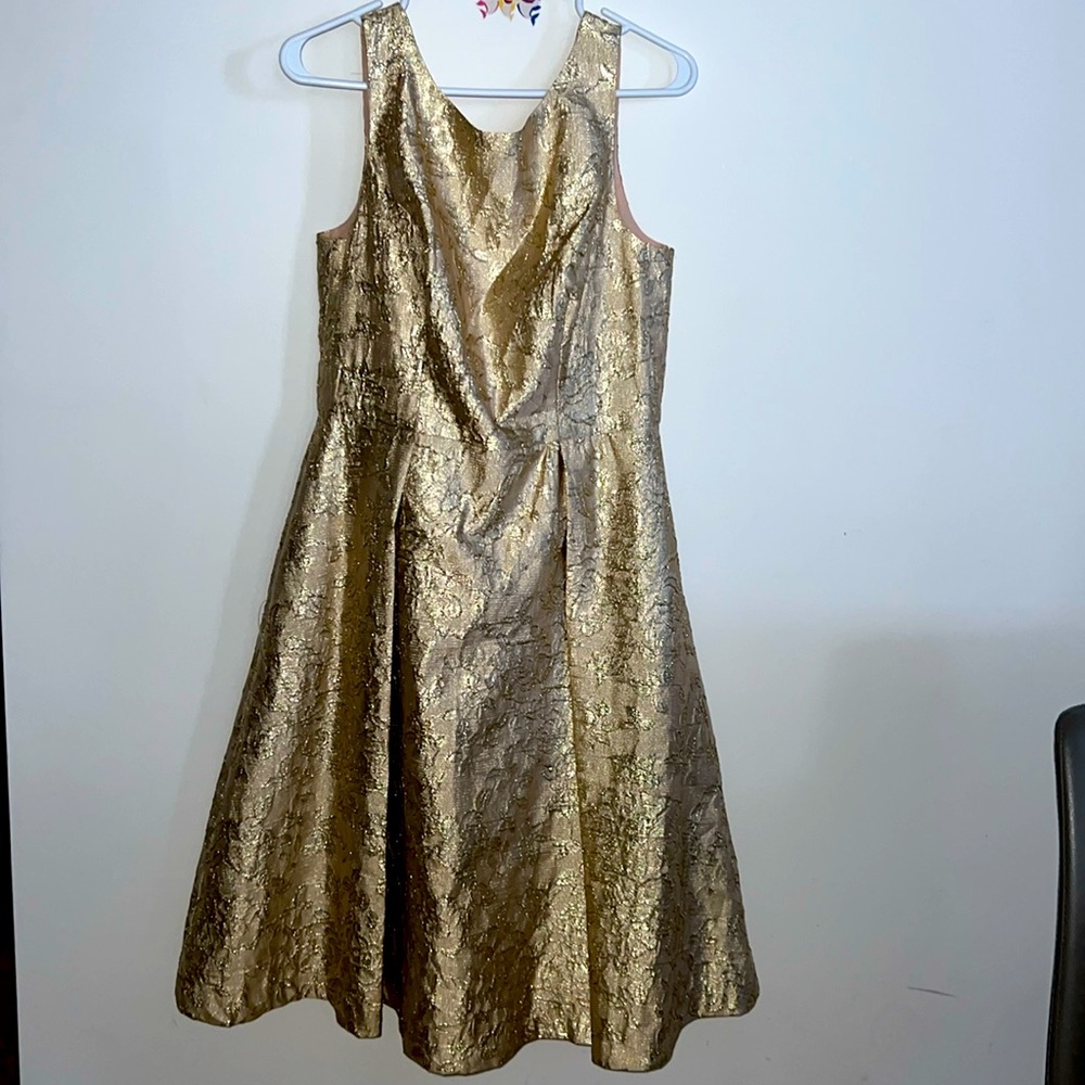 Nicole Miller gold dress New with tag made in Vietnam